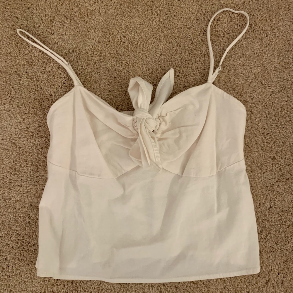 White tank top